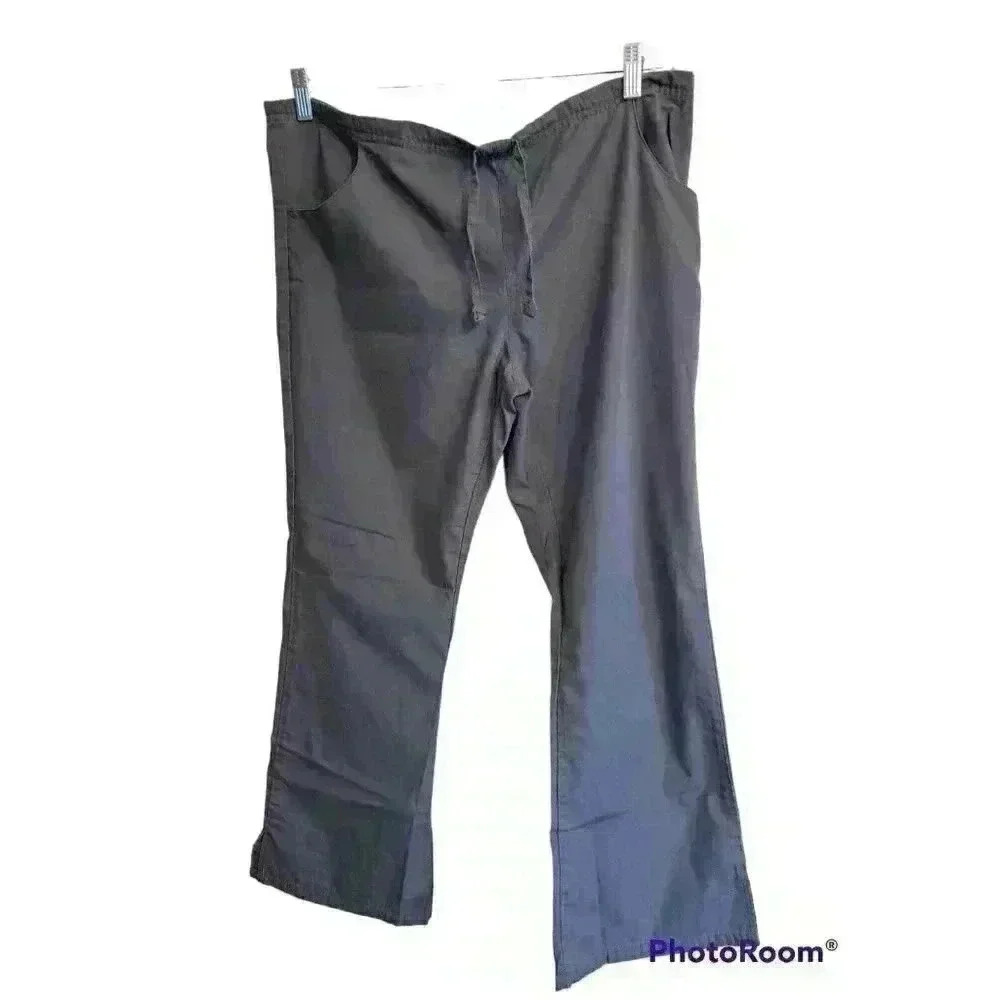 Dickies Women's Grey‎ scrub pants 27" inseam Medium